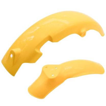 JDLL0NG JR50 Front Rear Fender Set and Front Number Plate Fender for Suzuki JR 50 1978-1995