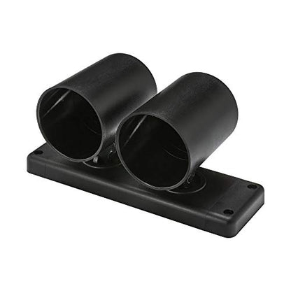 GlowShift Universal Black Dual Swivel Dashboard Gauge Pod Holder