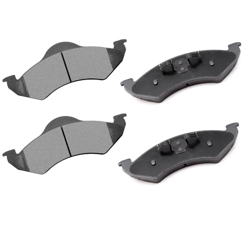 cciyu D820 Brake Pads w/Hardware Front Disc Brake Pad Set - size: Front[D820]