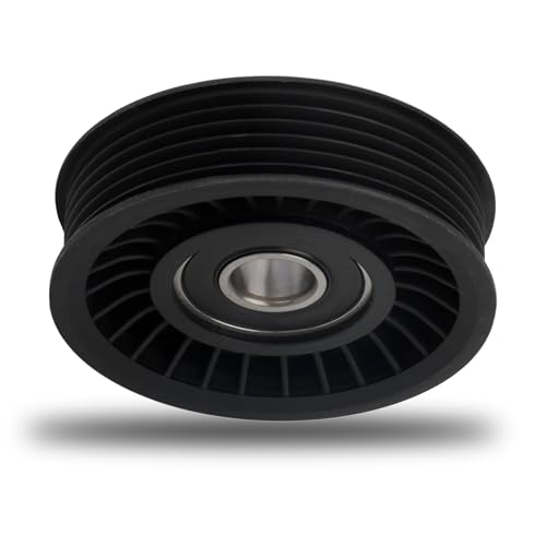 IRONTEK 1L2E6C348AA Belt Tensioner Idler Pulley fit for Ford (2002-2005 Excursion/ 2002-2014 Expedition/2002-2010 For F-150), for Jeep 2007-2018 Wrangler #6L3Z6C348A - size: 1L2E6C348AA