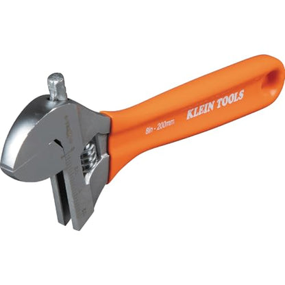 KLEIN TOOLS O5098 8-Inch Extra-Wide Adjustable Wrench - size: 8-Inch
