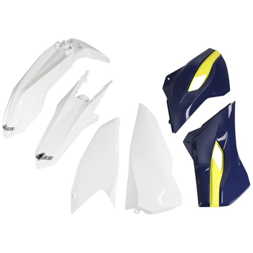 UFO PLAST Complete Plastic Kit Compatible with Husqvarna FE 250/350/350 S/501/501 S/TE 125/250/300 2015-2016/FE 450 2016 (Original 16 HUKIT615@999W)