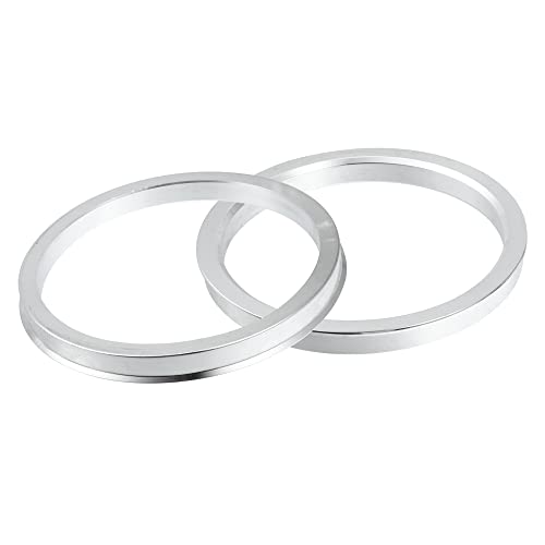 X AUTOHAUX 4pcs Aluminium Alloy Hub Centric Rings Wheel Bore Center Spacer - size: 106-93