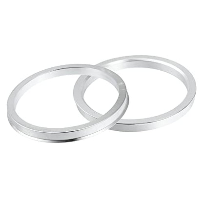 X AUTOHAUX 4pcs Aluminium Alloy Hub Centric Rings Wheel Bore Center Spacer - size: 106-93