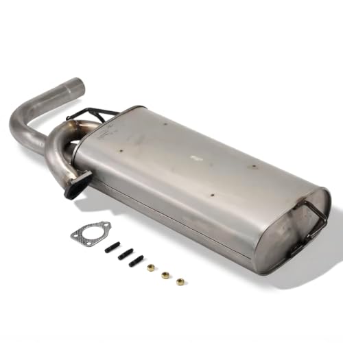 Stainless Steel Rear Exhaust Muffler for OUTLANDER Sport 2011-2019 E36H - size: For 2011-2019 OUTLANDER Sport