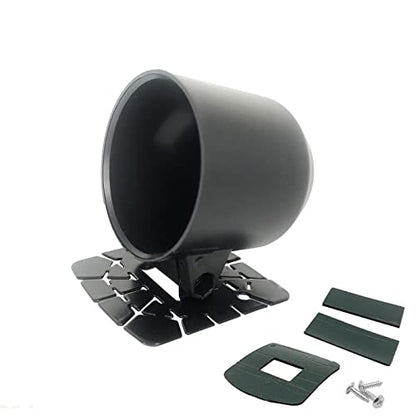 Universal 52mm 2" Single Gauge Pod Dash Swivel Mount Holder Fits for Automotive Replacement Housing Pods Meter Cup (Small) - size: Small