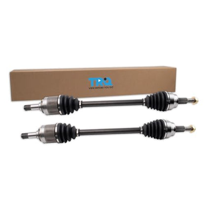 TRQ Rear Driver & Passenger Side CV Axle Assembly Set - style: CSA36507