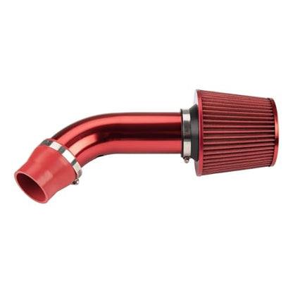 KAC 3" Universal Cold Air Intake Kit (Red)