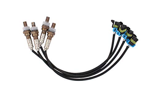 Pack of 4 O2 Oxygen Sensors for Buick Enclave Cadillac SRX
