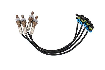 Pack of 4 O2 Oxygen Sensors for Buick Enclave Cadillac SRX