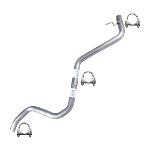 Exhaust Intermediate Pipe Compatible for 2009-2012 Chevy Malibu 3.6L | Northeastern Exhaust | Stainless Steel | Free Clamps Included | Automotive Replacement Part - color: Intermediate Pipe
