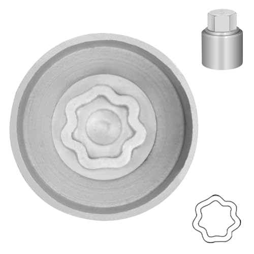 Type S Wheel Locking Nut Key for Land Rover, Lug Nut Removal Tool - size: Socket S