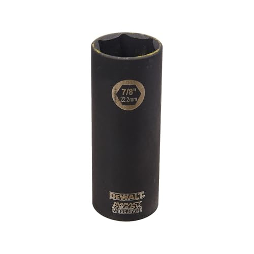 DeWalt Impact Socket Set 1/2 Drive, 10 Piece 1/4" to 1/2" Impact Socket Adapter Set (DW22812)