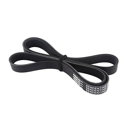 MOCA 7PK1635 EPDM Serpentine Belt for 00-03 for BMW X5 & 01-03 for BMW 540i & 12-16 for BMW M6 & 13-16 for BMW M5 4.4L V8 - size: 7PK1635