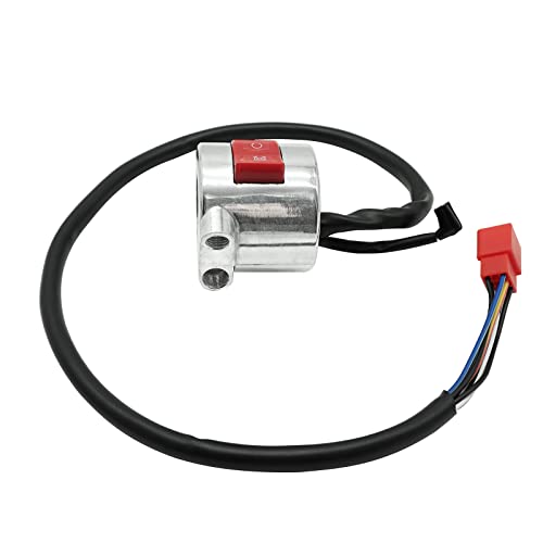 Right Start Stop Kill Control Switch for Honda VTX1800 VTX 1800 C/F/N/R/S/T 2002-2008, OEM# 35130-MCV-N22 35013-MCH-020 35130-MCH-F13