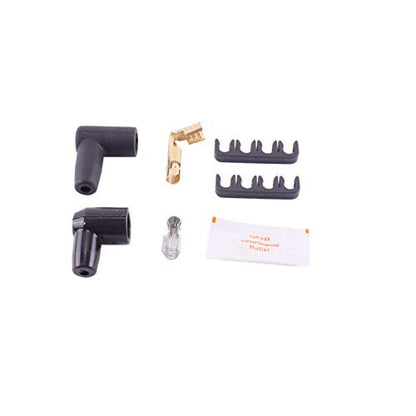 MAS Performance HEI Distributor & Spark Plug Wires & Free Pigtail Wire Harness Combo Kit Compatible with Chevy GMC SBC 305 350 BBC 454 65k Coil 7500RPM DD-SBC-HEI-V8 Replacement for 850001R