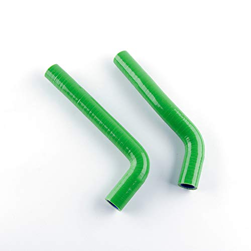 ATV Silicone Coolant Radiator Hose Kit Fits For Yamaha YFZ 450 yfz450 04-08 (Green) - color: Green