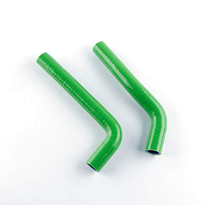 ATV Silicone Coolant Radiator Hose Kit Fits For Yamaha YFZ 450 yfz450 04-08 (Green) - color: Green