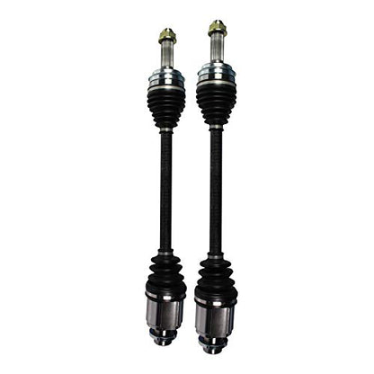 2-PCS Rear CV Axle Shaft Assembly Left and Righ Side Compatible with 2007 2008 2009 2010 2011 2012 2013 Acura MDX 3.7L V6 Rear Left and Right CV Joint Shaft Assembly - size: B2CV908-N