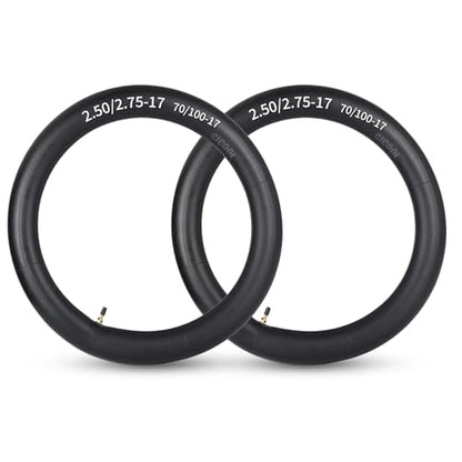 GICOOL 2.50/2.75-17" (70/100-17) Dirt Bike Inner Tubes, TR4 Valve Stem - size: 2.50/2.75-17