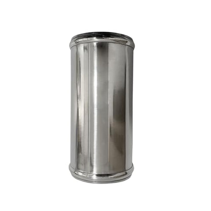 OD 3"(76mm) Straight Aluminum Tube Intercooler Pipe 6" Length - size: 3" (76mm)