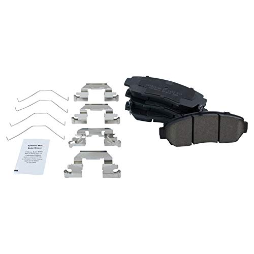 TRQ Performance Front and Rear Brake Pad and Rotor Set Ceramic Coated