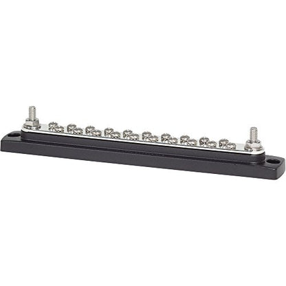 Blue Sea Systems 2302 150 Amp Common BusBar with 20 screws - style: 150a - 20 Screw, No Cover