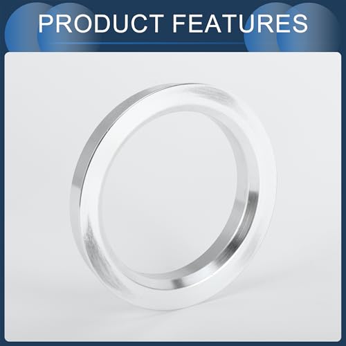 Hub Centric Rings, 56.1mm ID to 72.6mm OD Vehicle Wheel Hubrings Aluminum Alloy, 4 Pcs - size: 56.1mm to 72.6mm