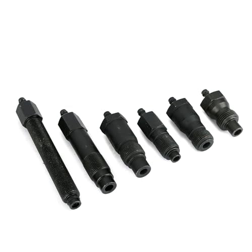 MPLUS 18pcs Diesel Engine Cylinder Compression Tester Pressure Test Tool Kit 1000 PSI