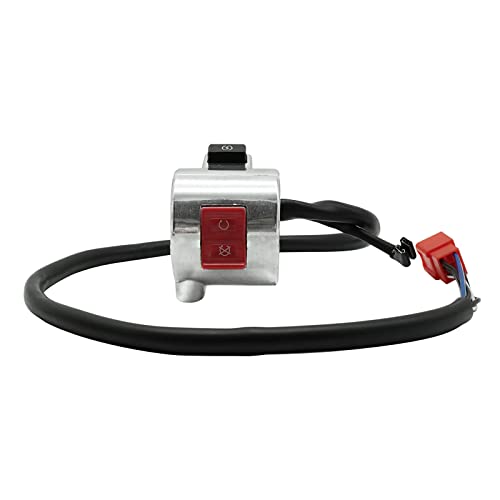 Right Start Stop Kill Control Switch for Honda VTX1800 VTX 1800 C/F/N/R/S/T 2002-2008, OEM# 35130-MCV-N22 35013-MCH-020 35130-MCH-F13