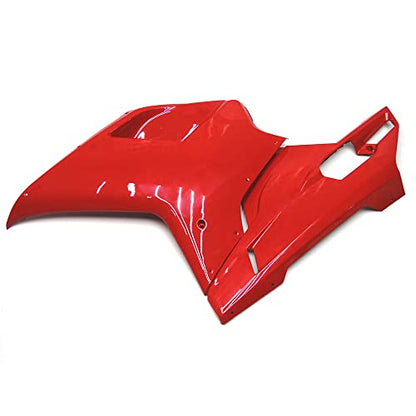 Red Fairings Kit for Ducati 1098/848/1198 2007 08-2012 Injection Bodywork - color: Red