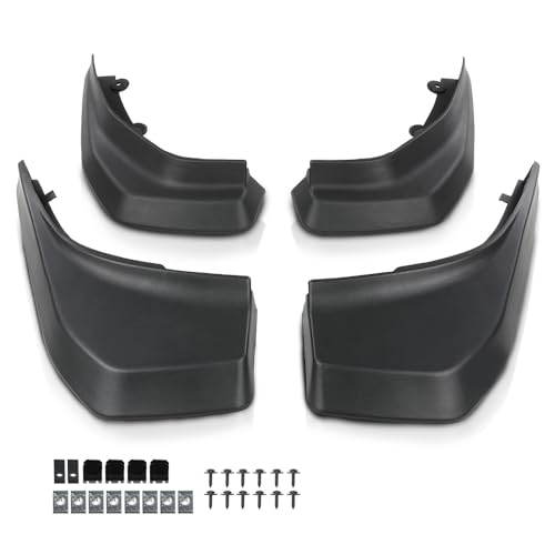 PIT66 Mud Flaps Fit Range Rover Evoque 2012-2018 Round Rear Pipe - size: Fit Rover Evoque 2012-2018