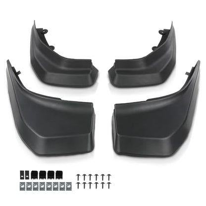 PIT66 Mud Flaps Fit Range Rover Evoque 2012-2018 Round Rear Pipe - size: Fit Rover Evoque 2012-2018