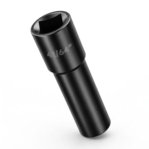 MIKKUPPA 6 Point Spline Lug Nut Socket Key, 1/2" Drive Impact Tools 1PC - size: 6 Spline (1/2" Drive) - 1PC