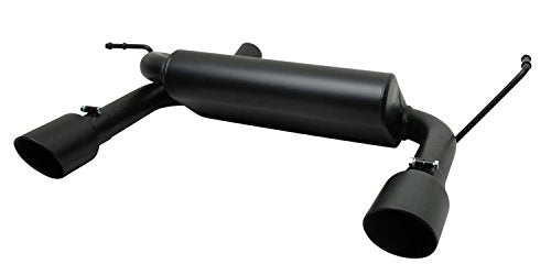 GIBSON EXHST Gibson Performance 17303-B Cat-Back Dual Split Exhaust System, Black Ceramic