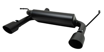 GIBSON EXHST Gibson Performance 17303-B Cat-Back Dual Split Exhaust System, Black Ceramic