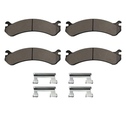 SATISFIED Ceramic Front Brake Pads D784 Fit For Cadillac DTS 2006-2011 - size: D784-7652