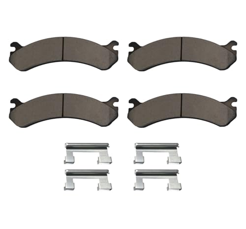 SATISFIED Ceramic Front Brake Pads D784 Fit For Cadillac DTS 2006-2011 - size: D784-7652
