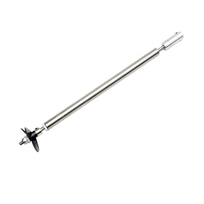Fielect Drive Shaft w Propeller and Universal Joint for RC Boat, L200mm Shaft, L150mm Sleeve, D36mm Propeller, Fit for 3.17mm Motor Shaft - color: 3.17mm 20cm 15cm