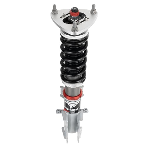 FAPO PF Coilovers for Ford Mustang S550 2015-2023, 32-way Damper Adjustable Height Adjustment Mono-Tube Lowering Suspension Coil Spring Shock Strut Kits - size: mustang 2015-2023