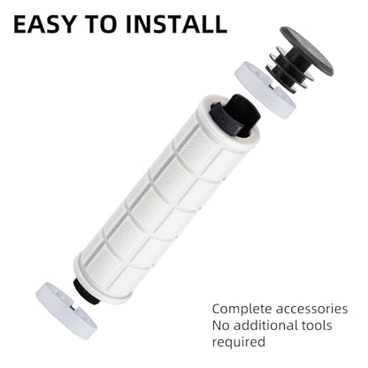 ROCKBROS 4Pcs(2 Pairs) Bike Grips Double Lock On Comfortable,Non-Slip - color: white