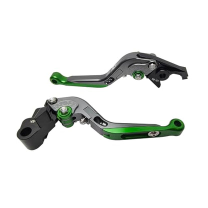 Brake Clutch Levers Replacement for Kawasaki Ninja 650 Z650 17-25 - color: Titanium