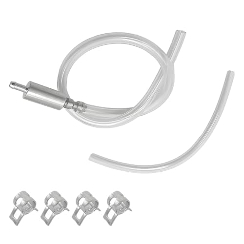 Brake Bleeder Hose, One Way Check Valve Clutch Bleeding Tool for Car, no Caps - color: Without Caps