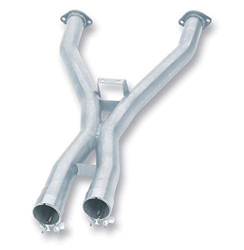 BORLA 60087 Performance Exhaust Merge X-Pipe 1997-2007 Chevrolet Corvette (C5) V8 & Corvette Z06 (C5) V8 2.5" Diameter Pipes T-304 Stainless Steel