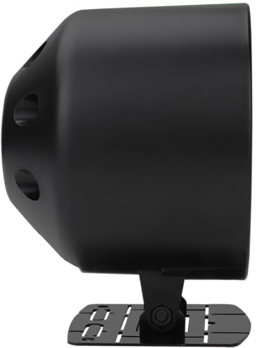 RACETECH 85mm Universal Single Gauge Mounting Cup & Stand – Black - color: Black, size: 85mm (3-3/8")