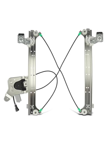 YHTAUTO Rear Driver Side Power Window Regulator w/Motor for Chevy, GMC - size: Rear Driver Side