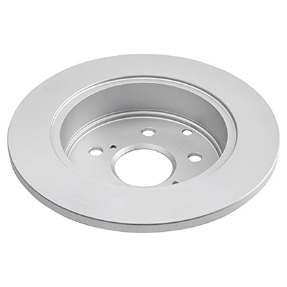 TRQ Front and Rear Brake Rotor Set G Coated - style: BRA15434