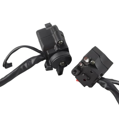 POCREATION Motorcycle Handlebar Control Set - color: Black