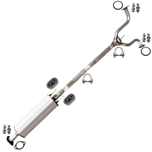 Northeastern Exhaust | Stainless Steel - Exhaust Resonator Y-Pipe Compatible for Nissan Altima 2007-2009 2.5L 3.5L | Automotive Replacement Part - Includes Bolts, Clamps, Gaskets, and Hangers