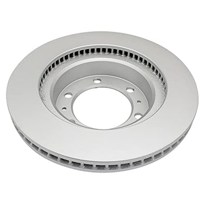 TRQ Front and Rear Brake Rotor Set G Coated Vented - style: BKA14763